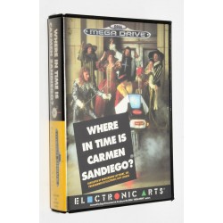 VIDEOJUEGO SEGA MEGA DRIVE WHERE IN TIME IS CARMEN SANDIEGO