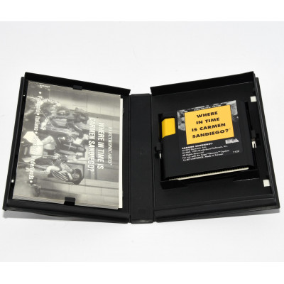 VIDEOJUEGO SEGA MEGA DRIVE WHERE IN TIME IS CARMEN SANDIEGO