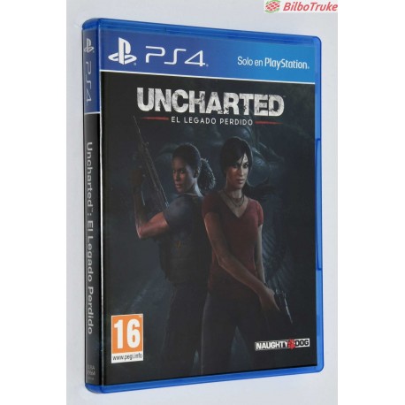 VIDEOJUEGO PS4 UNCHARTED EL LEGADO PERDIDO