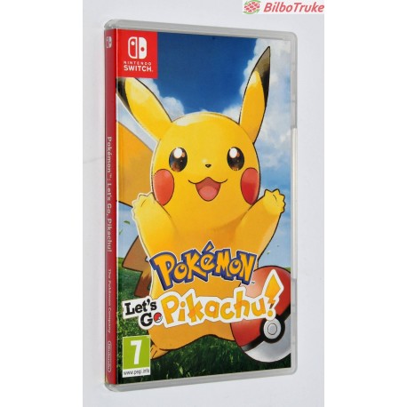 VIDEOJUEGO NINTENDO SWITCH POKEMON LETS GO PIKACHU