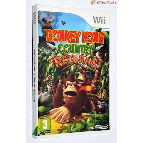 VIDEOJUEGO WII Donkey Kong Country Returns