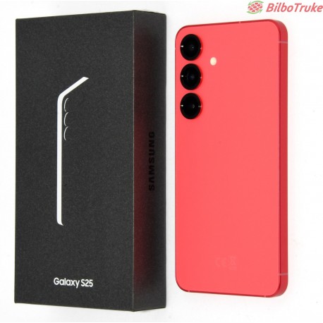 SAMSUNG GALAXY S25 256GB ROJO