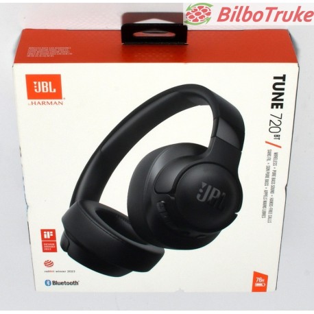 AURICULARES JBL TUNE 720BT NEGRO NUEVO