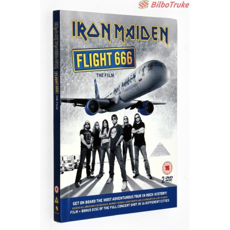 PELICULA DVD Iron Maiden - Flight 666 (The Film) (2xDVD-V, Dlx, Ltd, Multichannel, PAL, dts)
