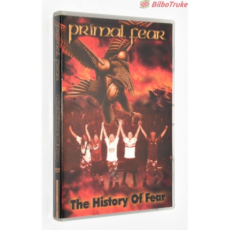 PELICULA DVD Primal Fear - The History Of Fear (DVD-V, PAL + CD, Album)