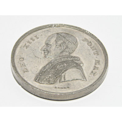 MEDALLA LEON XIII 50 ANIVESARARIO SACERDOCIO 1887