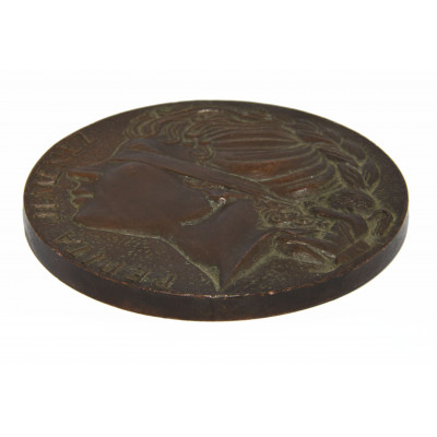 MEDALLA BRONCE HOMENAJE A PEPITA JIMENEZ (JUAN VALERA)