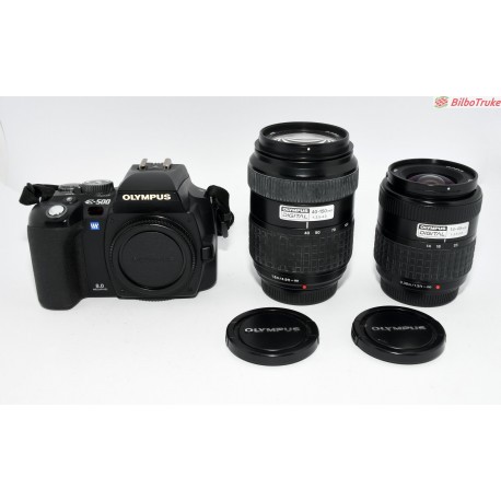 CAMARA REFLEX DIGITAL OLYMPUS E-500 + 14-45MM + 40-150MM