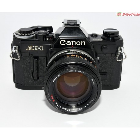 CAMARA CANON AE-1 + 50MM F:1.4