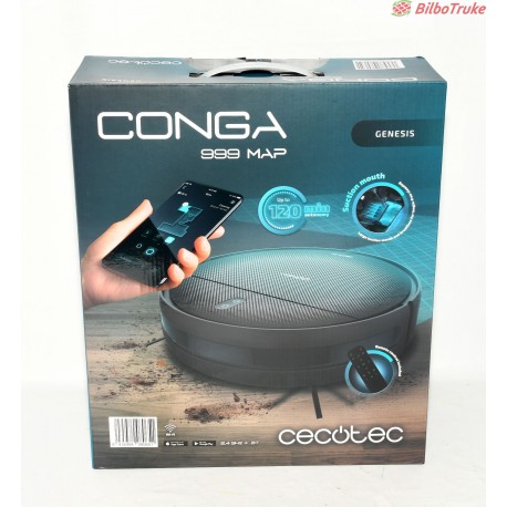 ROBOT ASPIRADOR CECOTEC CONGA 999 MAP GENESIS PRECINTADO