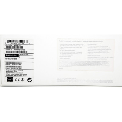 MacBook Air 11" A1465  i5 1,6GHz/4GB/128GB SSD