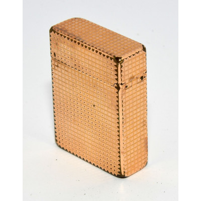 MECHERO DUPONT DORADO GRABADO LJ