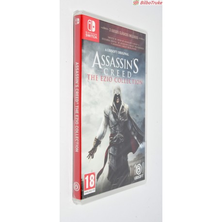 VIDEOJUEGO SWITCH ASSASSINS CREED - THE EZIO COLLECTION PRECINTADO