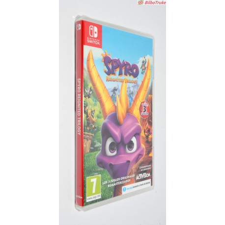 VIDEOJUEGO SWITCH SPYRO - REIGNITED TRILOGY PRECINTADO