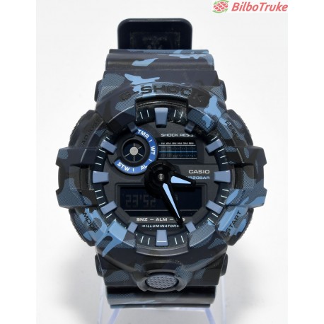 RELOJ CASIO G-SHOCK CAMO GA-700CM-2AER