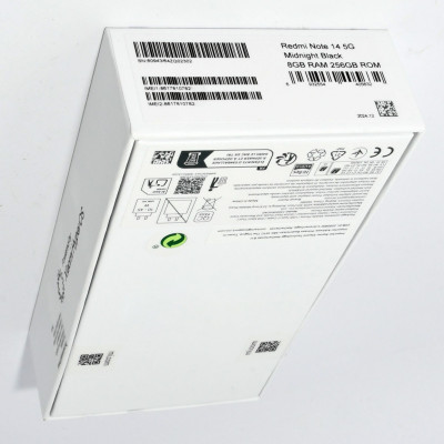 XIAOMI REDMI NOTE 14 5G 256GB NEGRO PRECINTADO