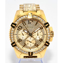 RELOJ GUESS DORADO