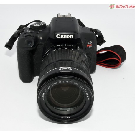 CAMARA CANON EOS REBEL T6I (750D) + 18-135MM