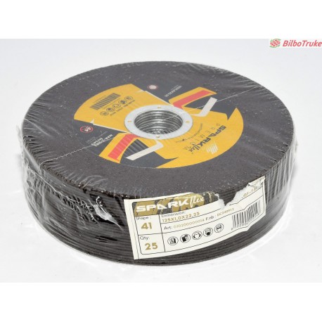 PACK DISCO CORTE 230X2.5X22,23 SPARKFLEX PREMIUM F42 PRECINTADO