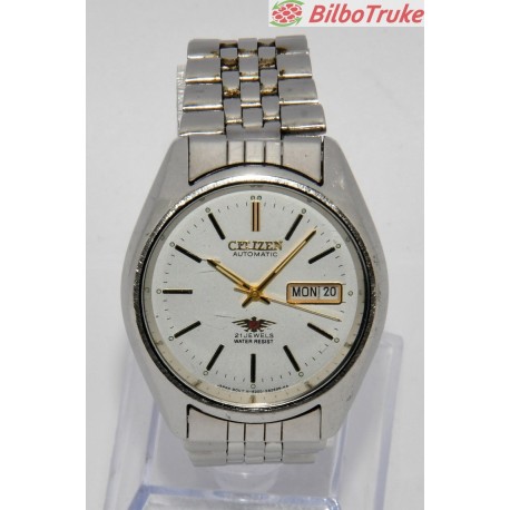 RELOJ AUTOMATICO CITIZEN EAGLE 21 JEWELS