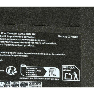 SAMSUNG GALAXY Z FOLD7 256GB AZUL NUEVO