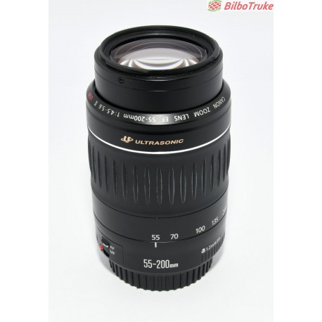 OBJETIVO CANON EF 55-200MM F:4.5-5.6 II ULTRASONIC