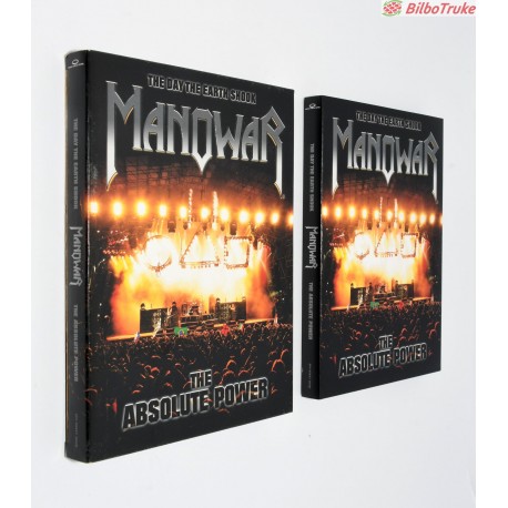 DVD MANOWAR - THE DAY THE EARTH SHOOK - THE ABSOLUTE POWER (2XDVD-V, MULTICHANNEL, PAL, DIG)