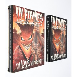 DVD IN FLAMES - USED AND ABUSED...IN LIVE WE TRUST (2XDVD-V, PAL + 2XCD, ALBUM + LTD, DIG)
