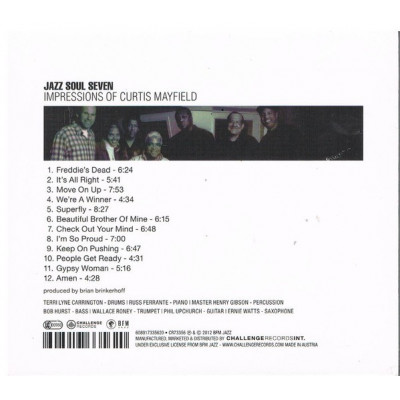 Jazz Soul Seven - Impressions Of Curtis Mayfield (CD)