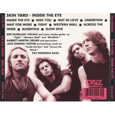 Skin Yard - Inside The Eye (CD, Album)