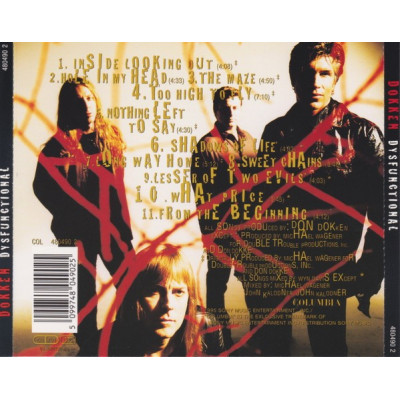 Dokken - Dysfunctional (CD, Album)