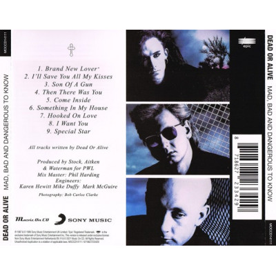 Dead Or Alive - Mad, Bad And Dangerous To Know (CD, Album, RE)