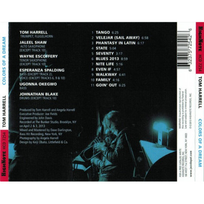 Tom Harrell - Colors Of A Dream (CD, Album)