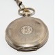 RELOJ DE BOLSILLO DE PLATA CON CADENA