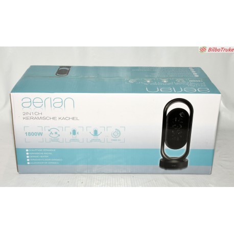 CALEFACTOR CERAMICO AERIAN 1800W PRECINTADO