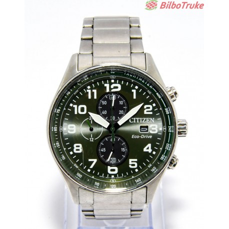 RELOJ CITIZEN ECODRIVE B612 VERDE