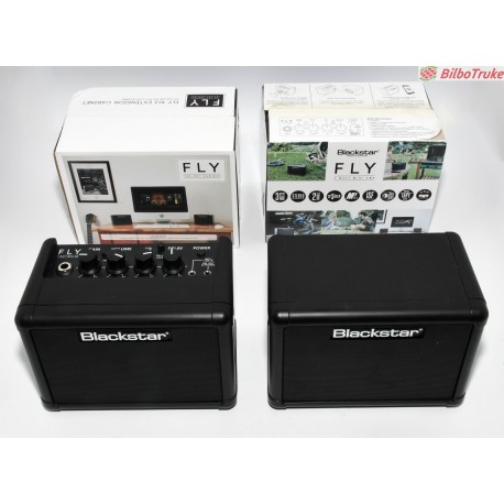 MINI AMPLIFICADOR COMBO BLACK STAR FLY 103 + BLACK STAR FLY 3