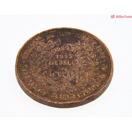 MEDALLA DE ORO 1844 Y 1849 - MEDALLA PRIMERA CLASE