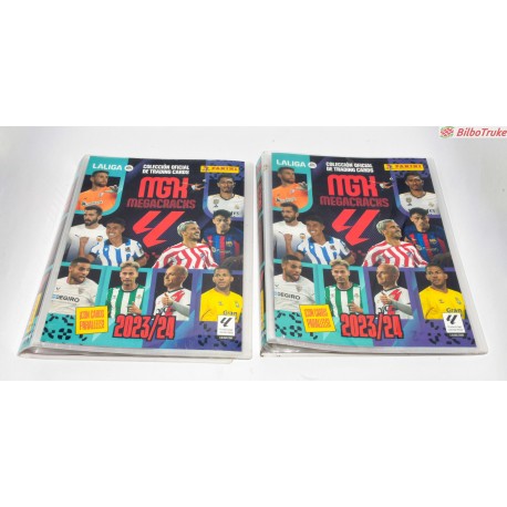 ALBUMES DE CROMOS DE LA LIGA MEGACRACKS 2023-2024 INCOMPLETO