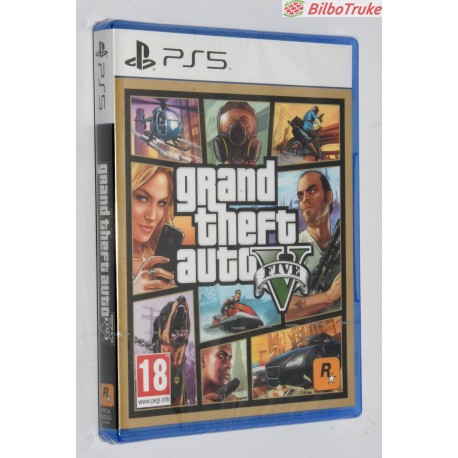 VIDEOJUEGO PS5 GTA V PRECINTADO