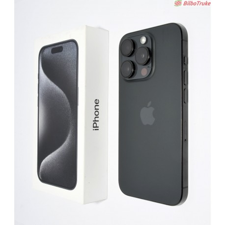 APPLE IPHONE 15 PRO 256GB BLACK TITANIUM