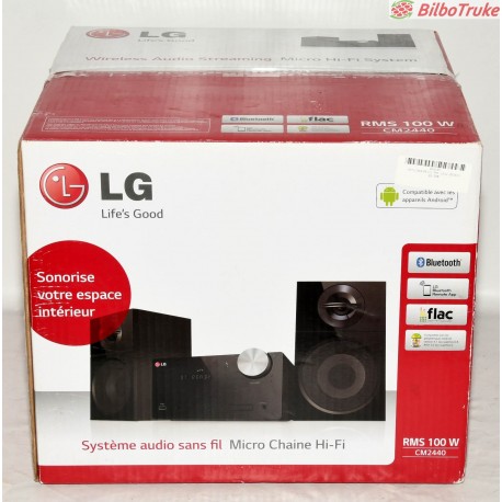 MINICADENA LG RMS 100W CM2440