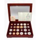 COLECCION 24 MONEDAS HISTORIA DE LA PESETA PLATA