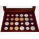 COLECCION 24 MONEDAS HISTORIA DE LA PESETA PLATA