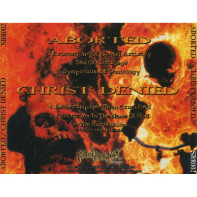Aborted / Christ Denied (CD)