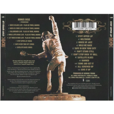 AC/DC - Stiff Upper Lip (CD, Album + CD, Enh + Ltd)