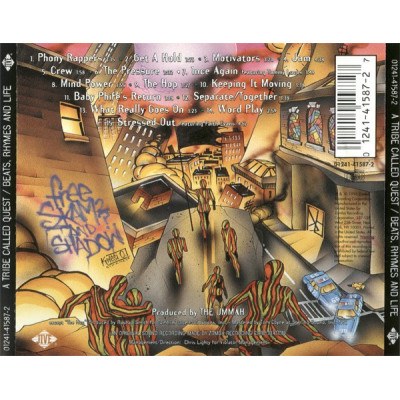 A Tribe Called Quest - Beats, Rhymes And Life (CD, Album)