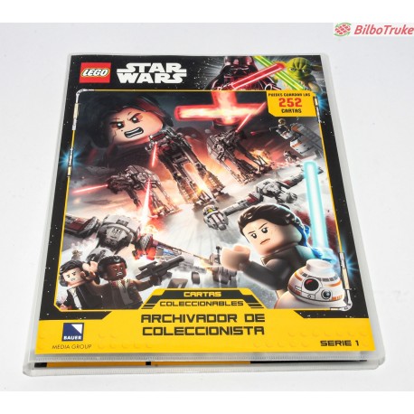 ALBUM DE CARTAS LEGO STAR WARS BAUER