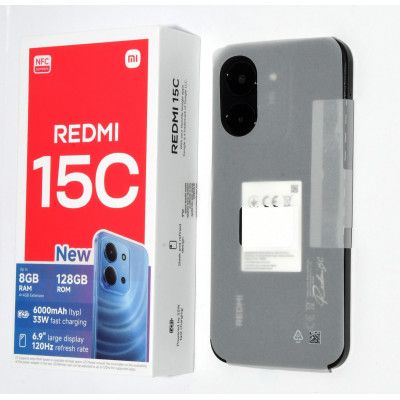 XIAOMI REDMI 15C 128GB NEGRO NUEVO