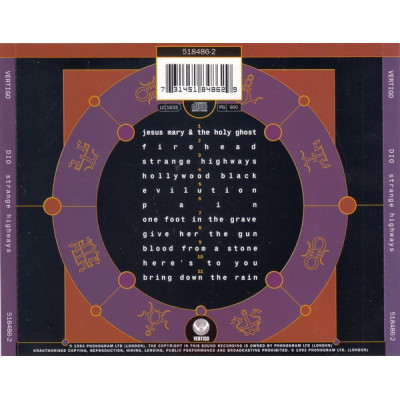 Dio (2) - Strange Highways (CD, Album, PMD)Dio (2) - Strange Highways (CD, Album, PMD)